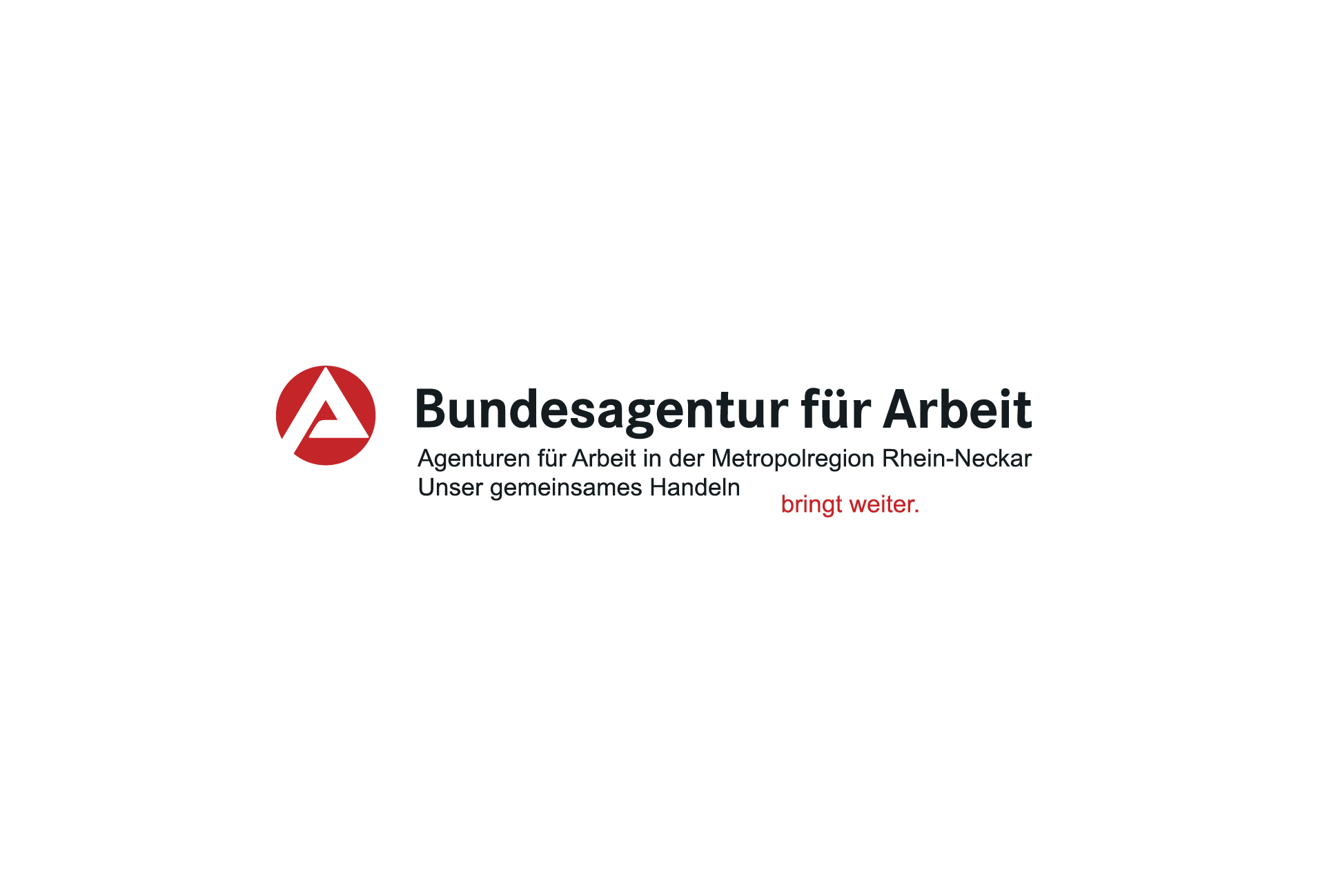 START Rhein-Neckar Co-Partner Logo Bundesagentur für Arbeit Metropolregion Rhein-Neckar