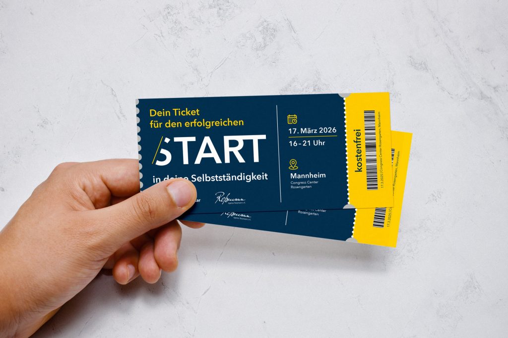 START Rhein-Neckar Newsbeitragsbild save the date Eventtickets